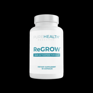 Vital Finds - Qualited Products at Reasonable Price regrow hair growth vitamins with biotin, hair supplement by purehealth research. 120 capsules